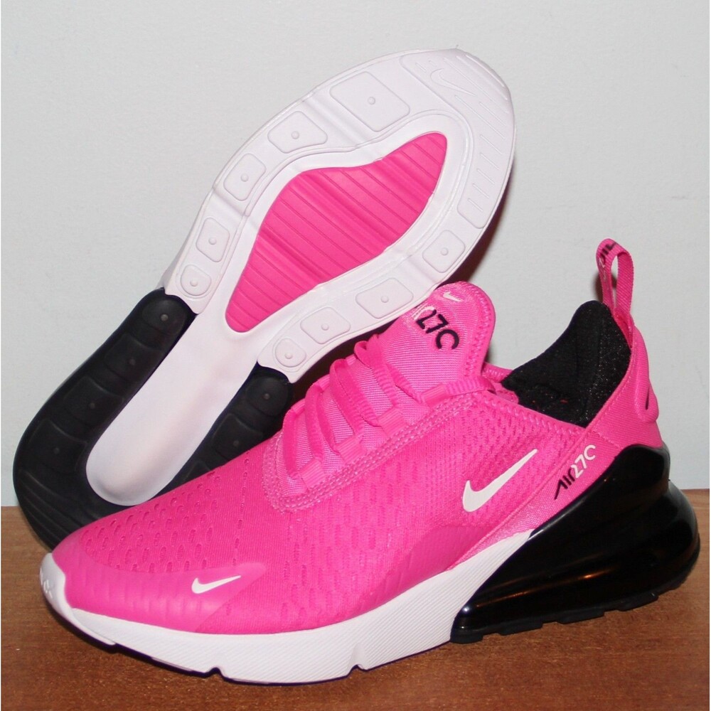 Nike Air Max 270 GS Youth 6.5Y Womens 8 Laser Fuchsia Black